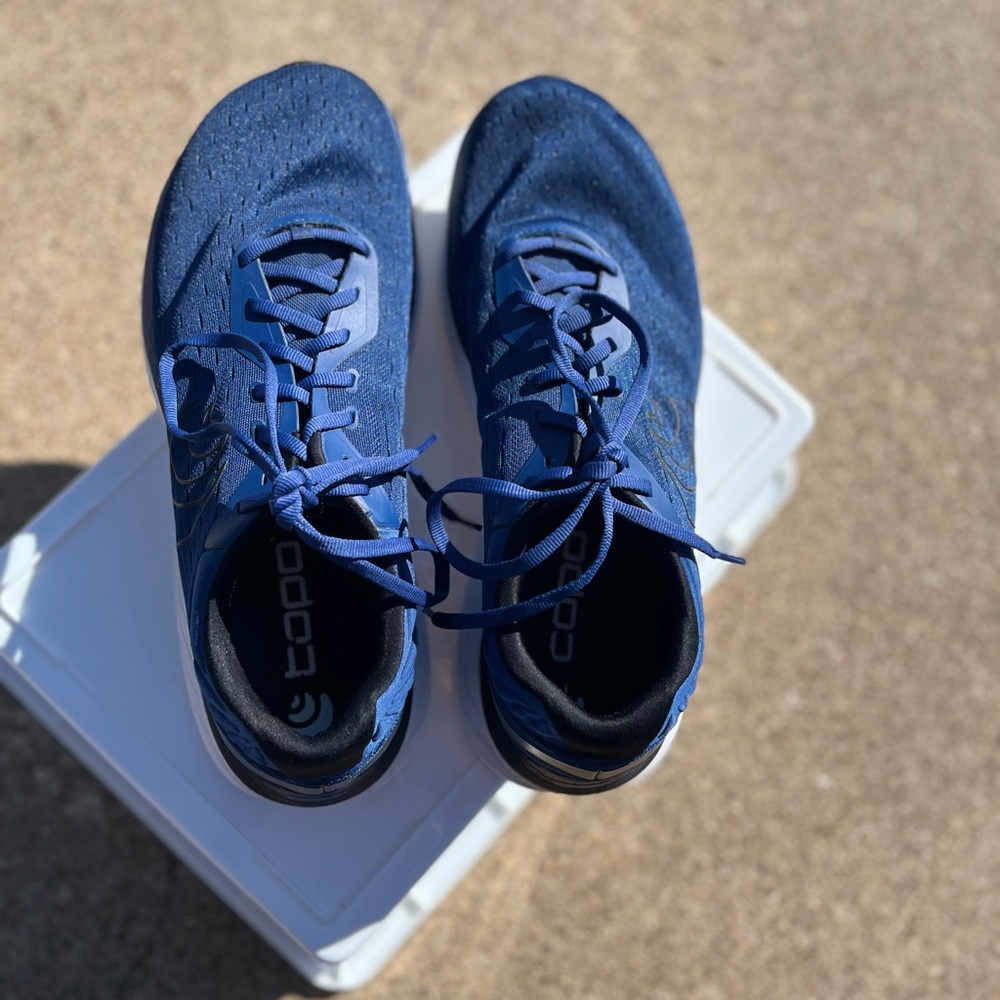 Topo Athletic Blue Running Shoes
